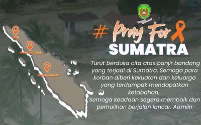 DOA DAN GALANG DANA UNTUK SUMATERA